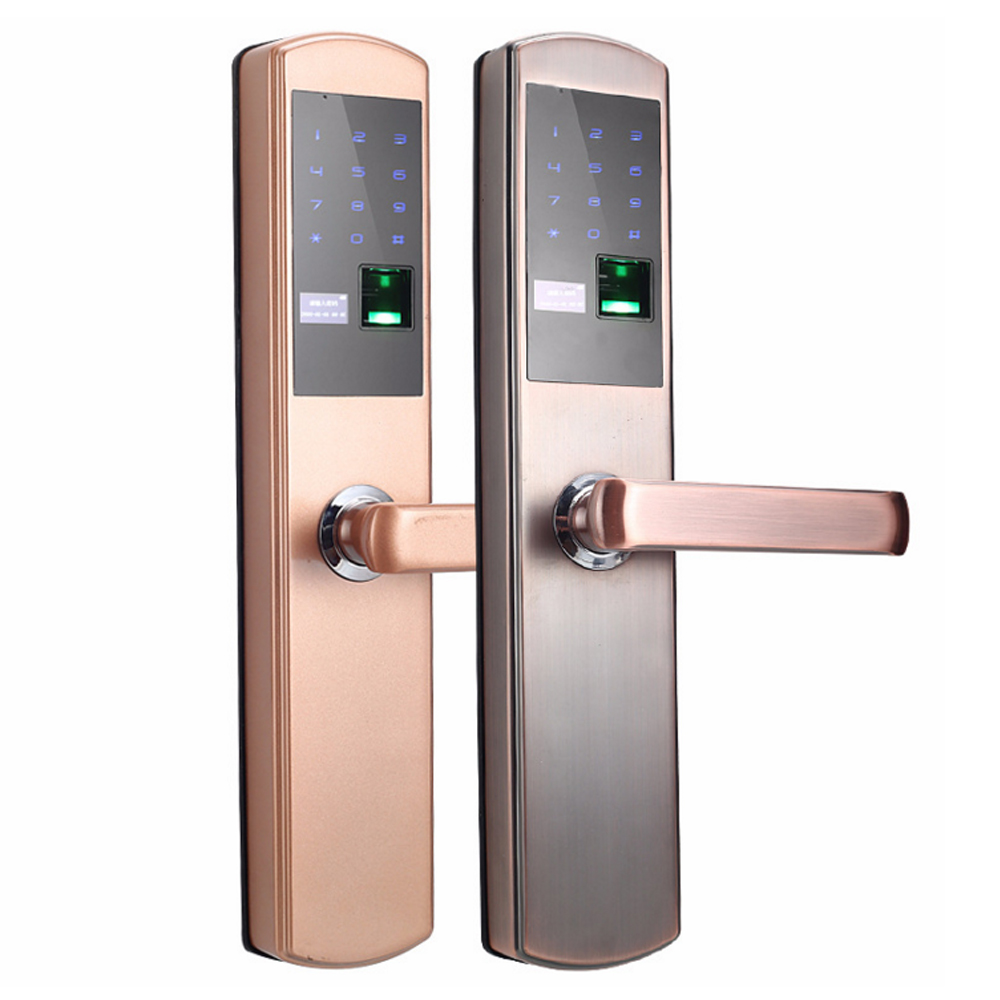 智能家居指纹锁门